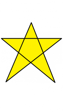 215x382 How To Draw A Star, Kids Drawing Tutorial, Step