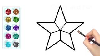 320x180 Star Drawing Video Clip