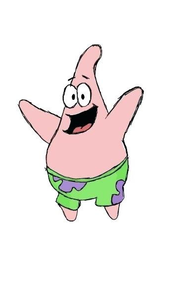 380x580 Patrick Star Drawing Star Patrick Star Drawing Watch