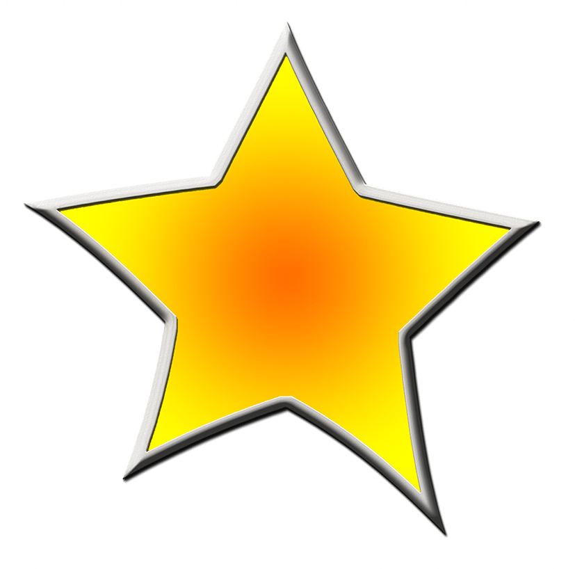 827x818 Star Clipart
