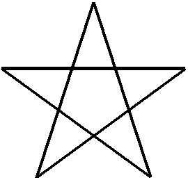 270x259 draw five point star pentagram, pentacle, pentagon other stars how