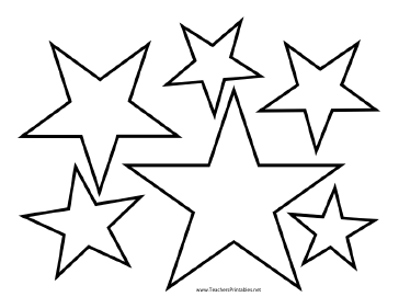 364x281 Star Outline Images Of Star Printable Stars Clip Art
