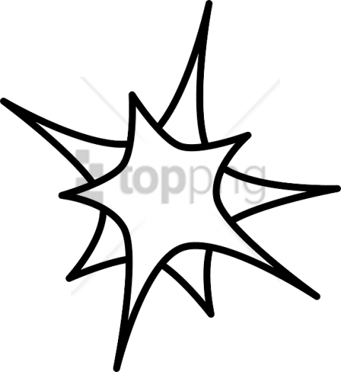 480x524 star drawing outline png image with transparent background toppng