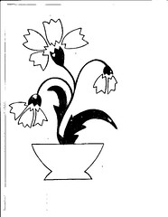 186x240 Ks Star Flower Garden Quilt0 Carnation Morning Glory