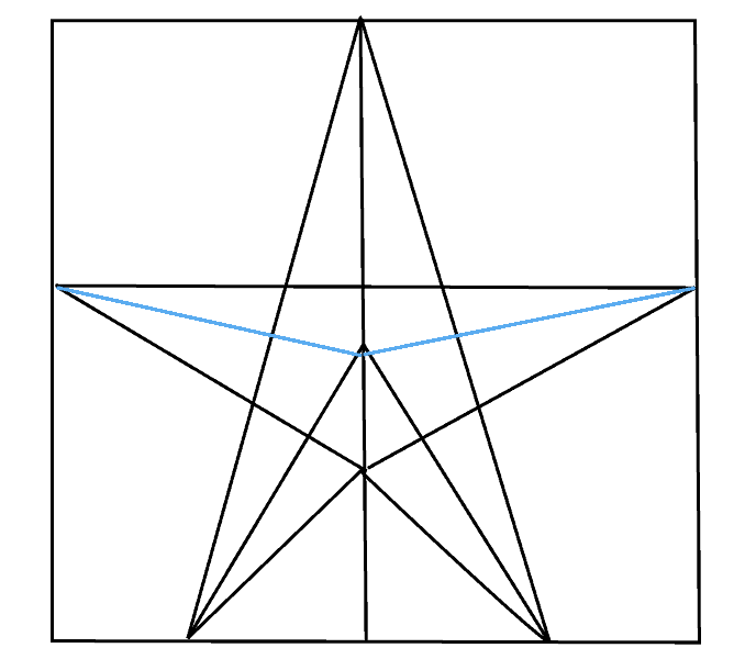 678x600 How To Draw A Star Step