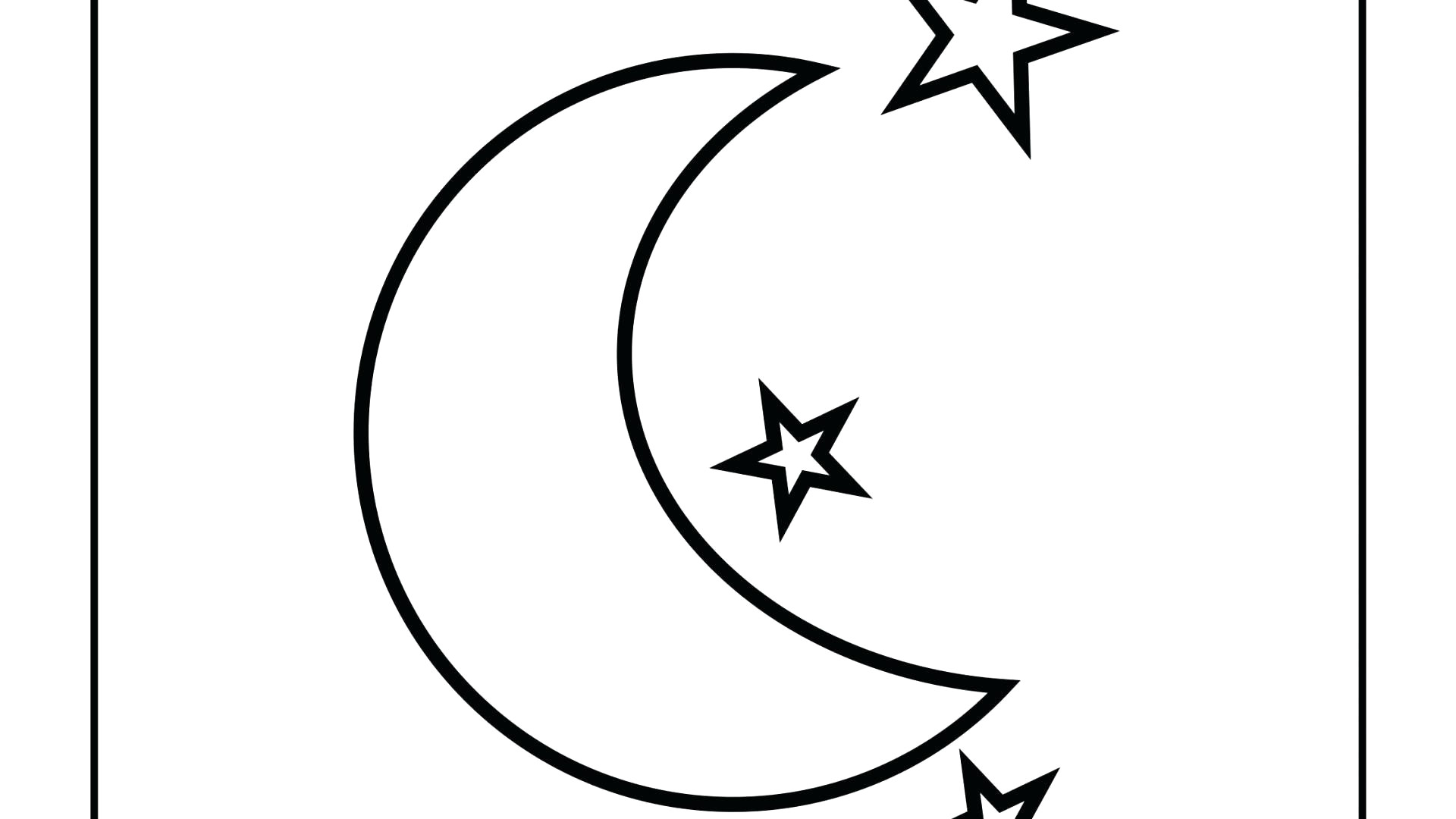 1920x1080 Collection Of 'moon And Star Drawing' Download More Than