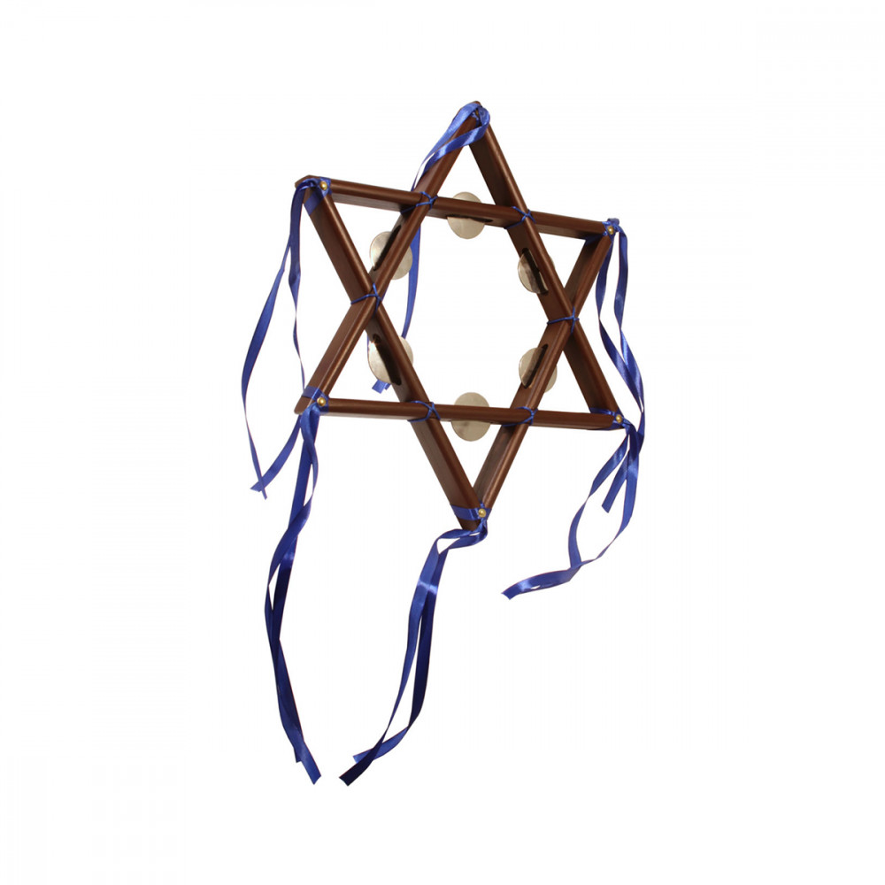 1000x1000 Star Of David Tambourine