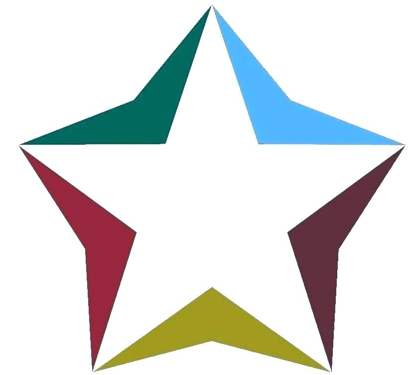 835x754 Christmas Star Pattern Template Tree Topper Drawing Templates Fun