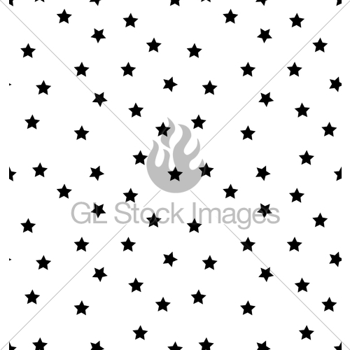 500x500 Seamless Star Pattern Gl Stock Images
