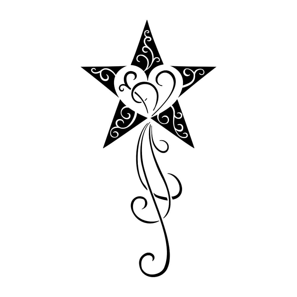 1000x1000 Star Tattoo Designs