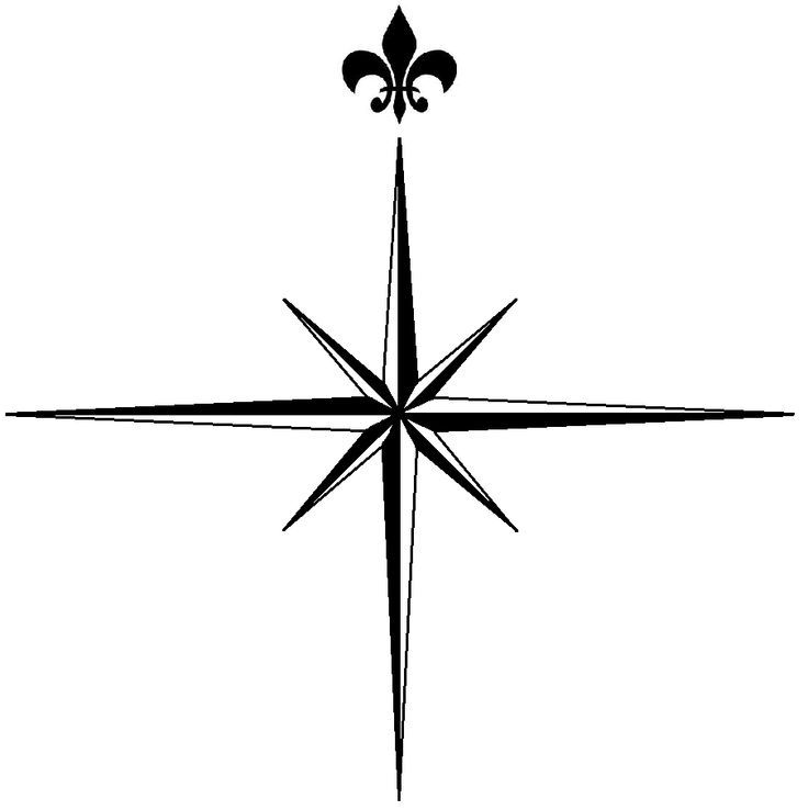 736x738 Star Compass Transparent Png Clipart Free Download