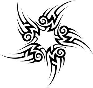 300x286 Star Tattoos With Image Tattoo Designs Especially Star Tribal