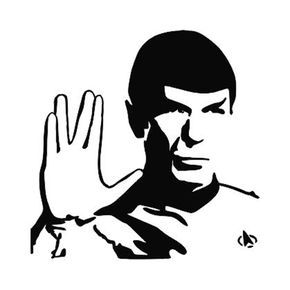 290x290 star trek spock die cut vinyl decal star trek inspired