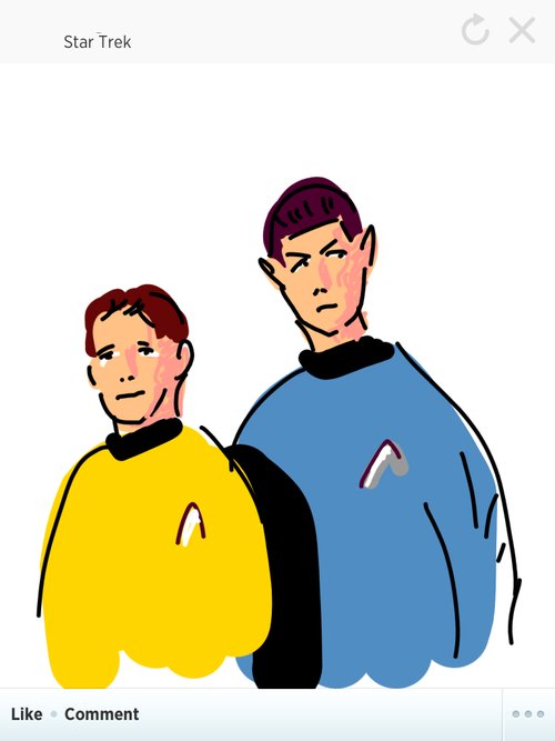 500x667 Startrek Drawings