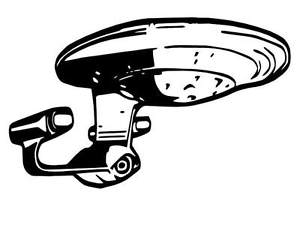 300x225 Star Trek Enterprise Vinyl Car Decal Sticker Ebay
