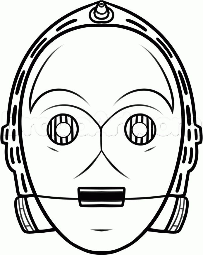 694x869 Easy To Draw Star Wars Characters How To Draw Boba Fett Easy