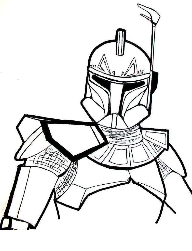 782x1021 Star Wars X Wing Fighter Coloring Pages Clone Captain For Boys