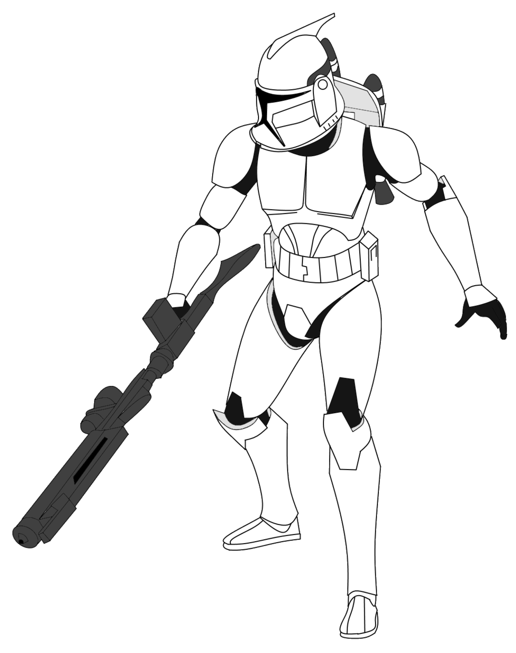 star wars clone trooper drawing | free download on clipartmag
