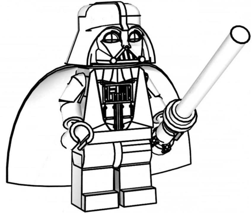 850x720 Ideas Coloriage Star Wars Lego Anakin