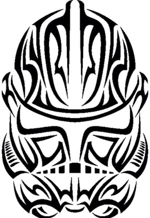 480x698 Tribal Trooper Drawing Ideas Samurai Drawing, Star Wars