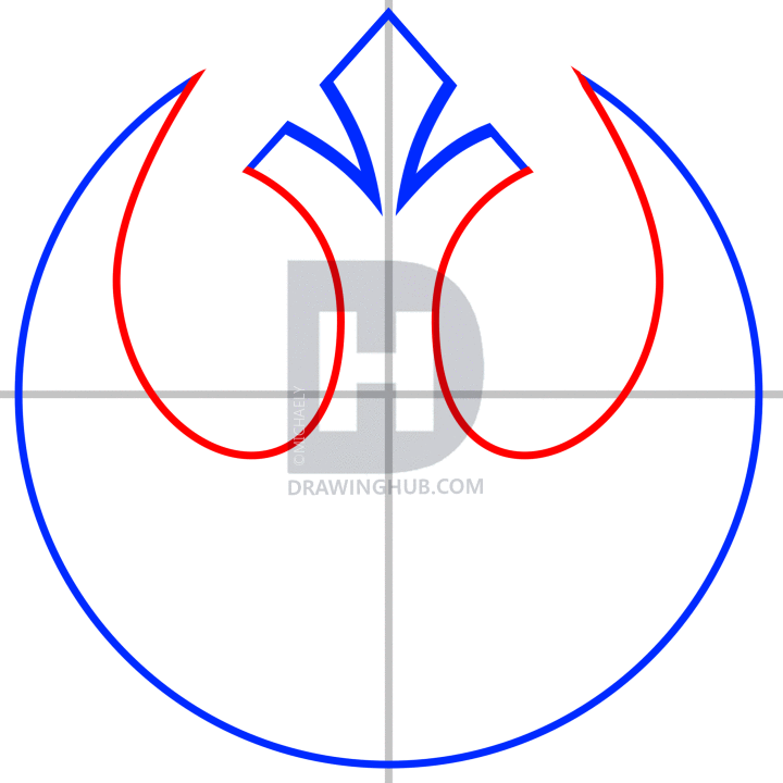 720x720 How To Draw The Rebel Alliance Starbird From Star Wars, Starbird