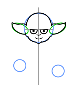 260x286 How To Draw Yoda From Star Wars