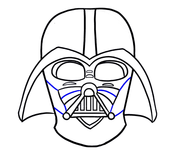 600x531 Vader Drawing Easy Transparent Png Clipart Free Download