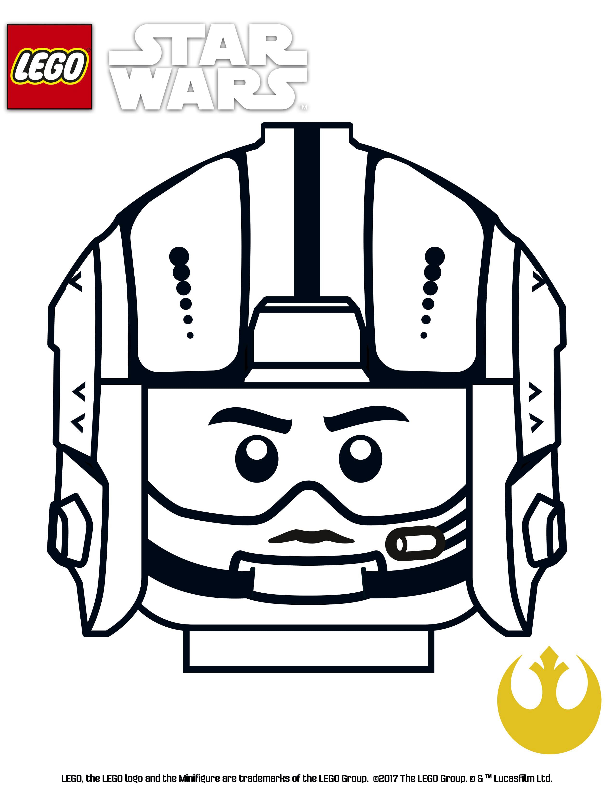 2550x3300 Lego Star Wars Coloring Pages