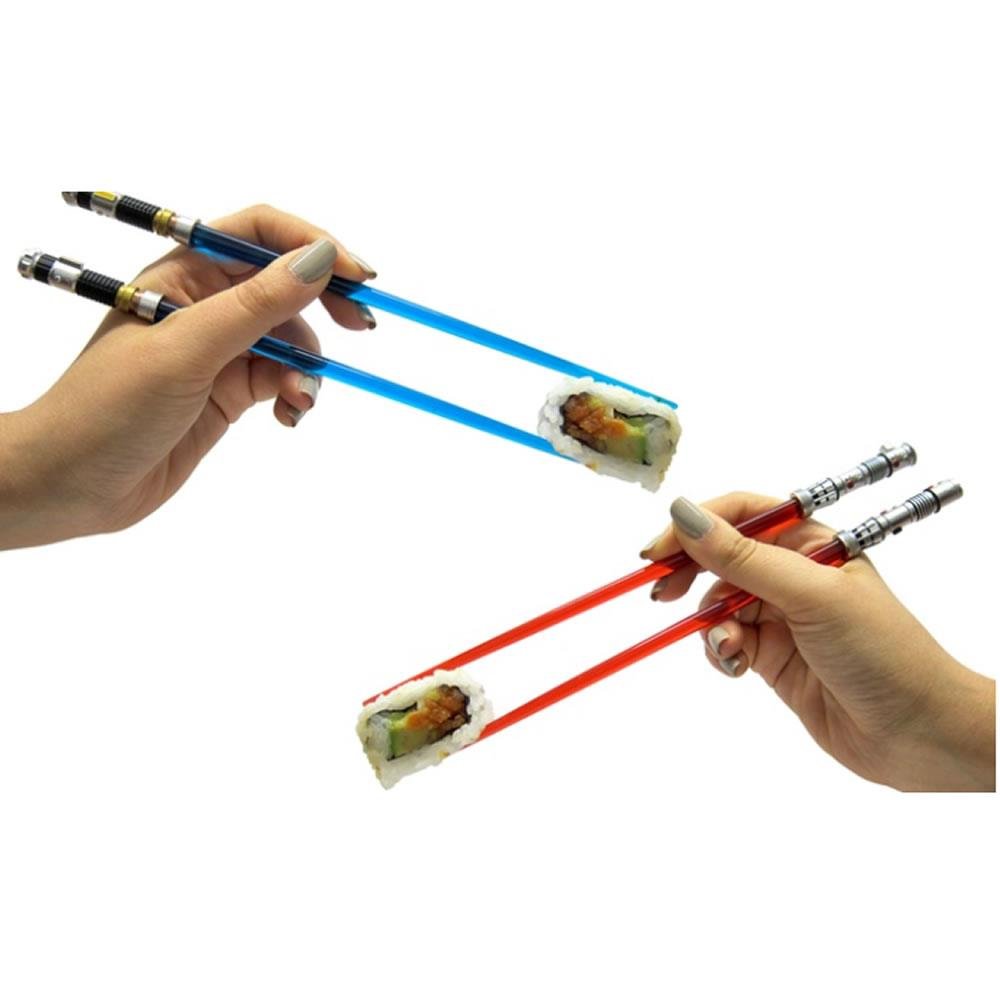 1000x1000 Star Wars Lightsaber Chopsticks Battle Set