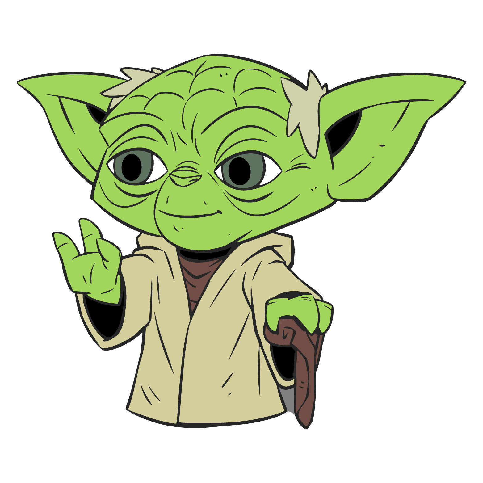1564x1564 Collection Of Free Yoda Drawing Pencil Download On Ui Ex