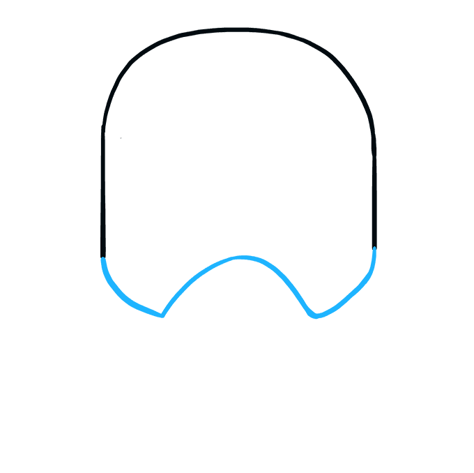 680x678 How To Draw A Stormtrooper Helmet Really Easy Drawing Tutorial