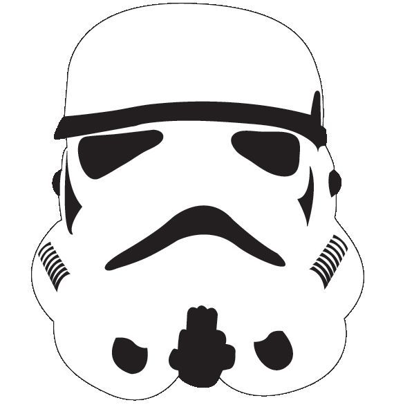 570x602 Star Wars Stormtrooper Helmet Outline Jerusalem House