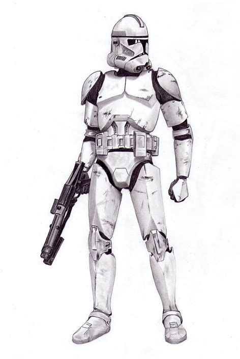 472x705 Image Result For Drawings Of Star Wars Clones Star Wars Star