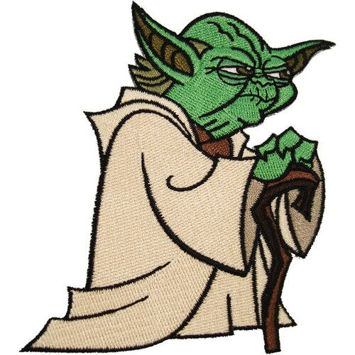 500x500 Star Wars Clone Wars Yoda Patch