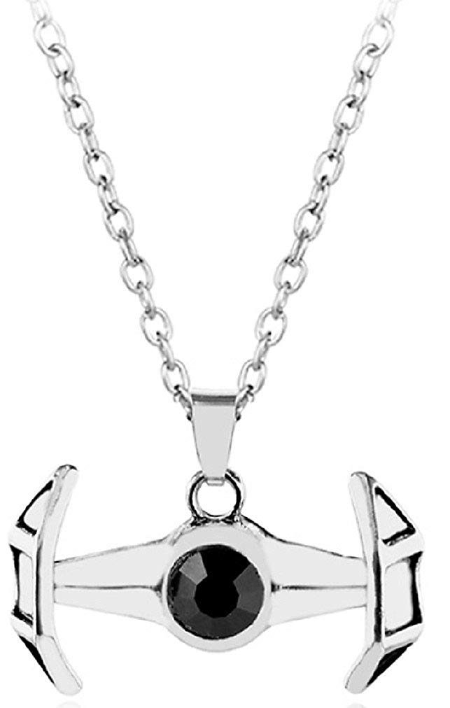 643x1012 Star Wars Tie Fighter Metal Pendant Necklace