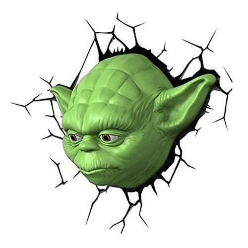 500x500 Star Wars Yoda Led Wall Light