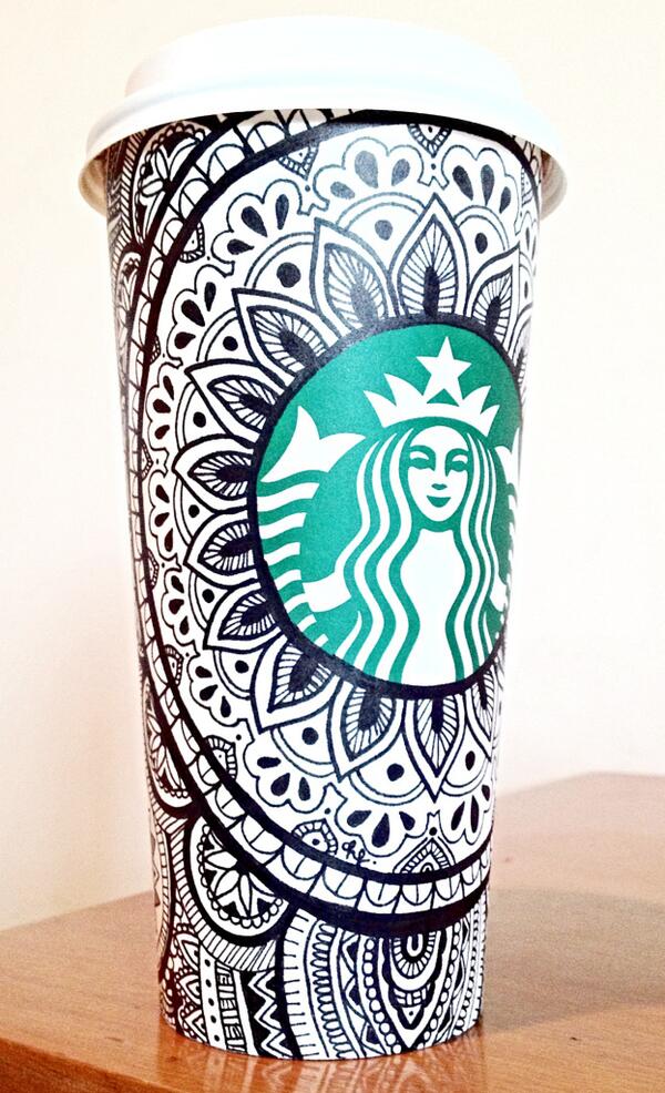 Starbucks Coffee Drawing | Free download on ClipArtMag