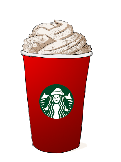 Starbucks Cup Drawing | Free download on ClipArtMag