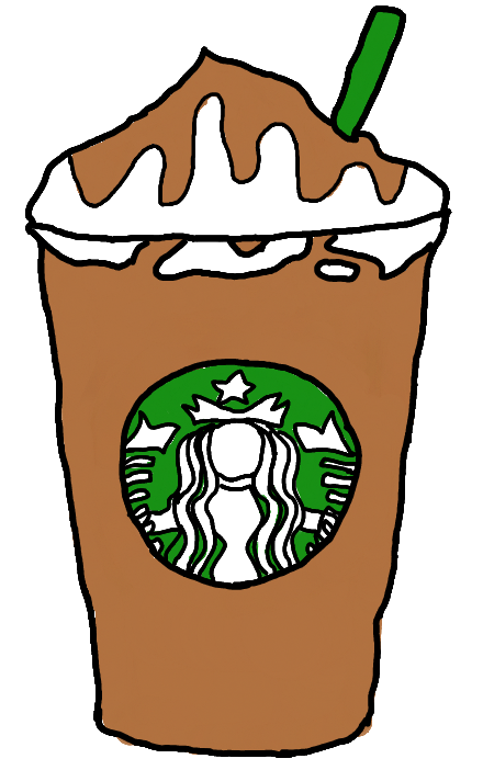 440x702 Starbucks Frap Coffee Drawn Handdrawn Art Starbucksart