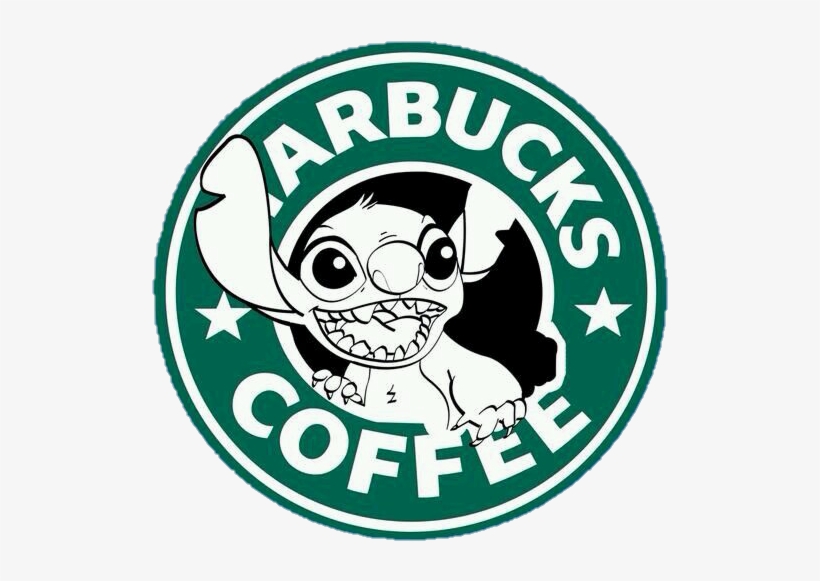 820x581 Stitch Starbucks Png Cute Logo Tumblr