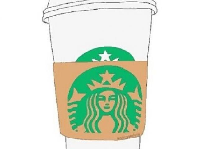640x480 Free Drawn Starbucks, Download Free Clip Art