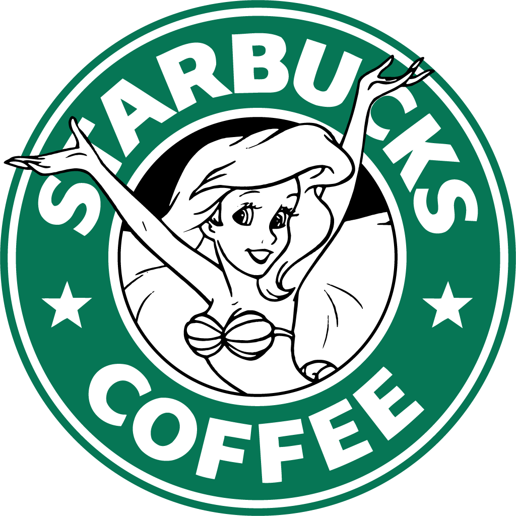 starbucks logo pop art