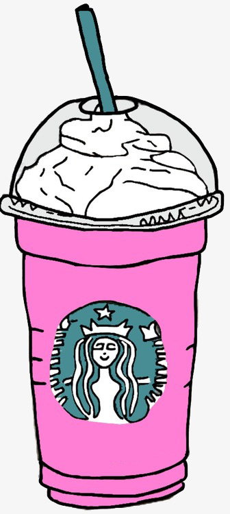 Starbucks Tumblr Drawing | Free download on ClipArtMag