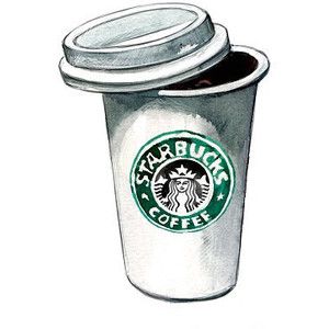 300x300 Starbucks Coffee Clipart Transparent Background