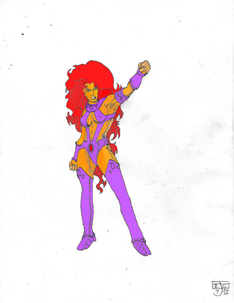 785x1018 lets see each others fan art part starfire