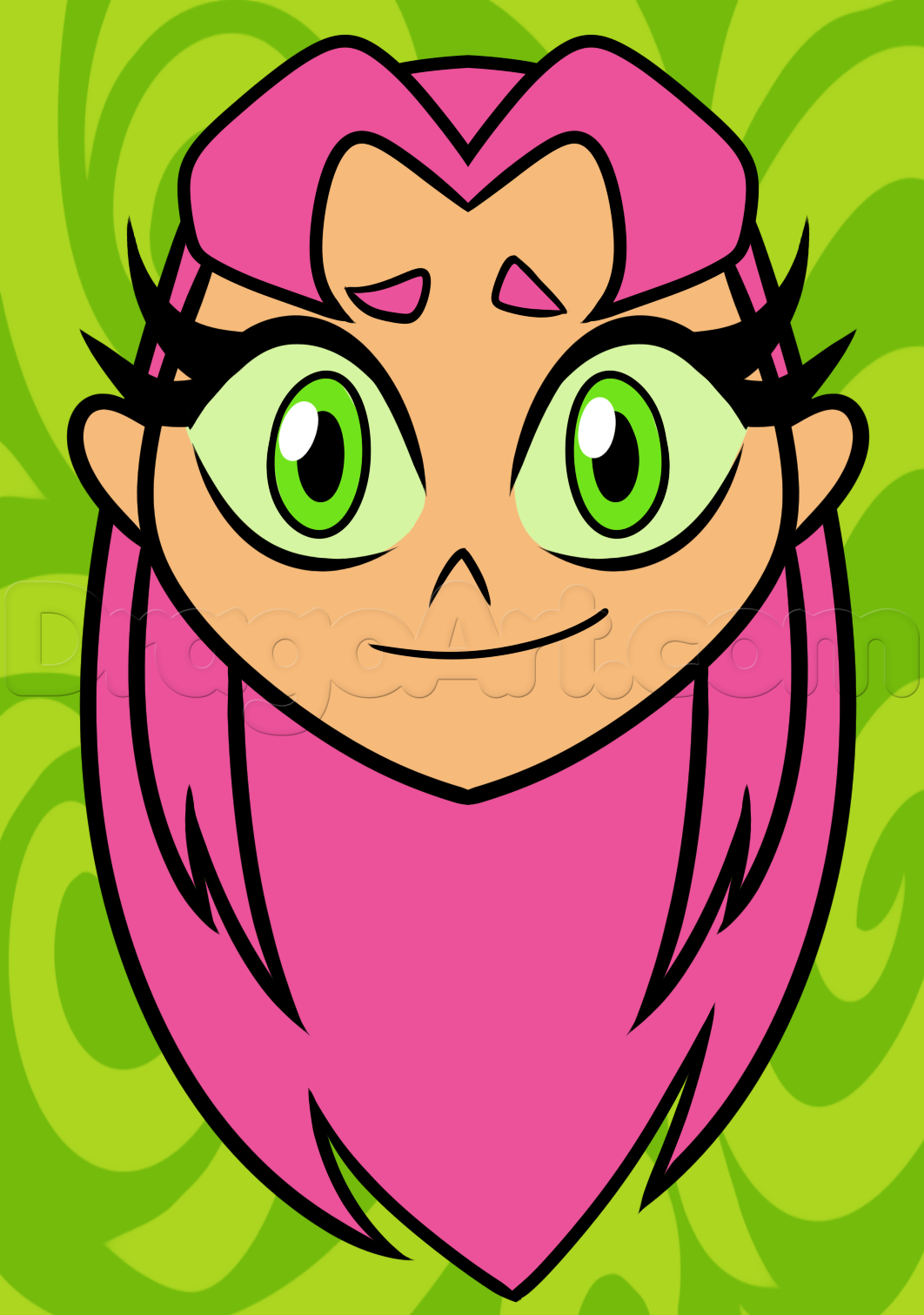 1062x1511 how to draw starfire easy art stuff