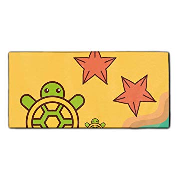 355x355 Turtles Starfish Beach Sea Life Cartoon Printed