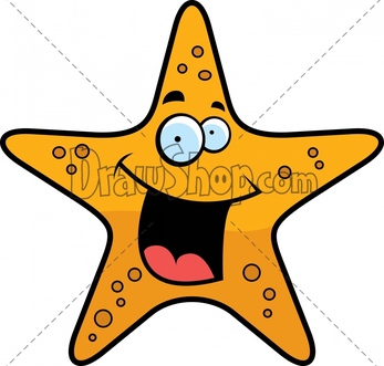 347x331 Drawn Starfish Drawing