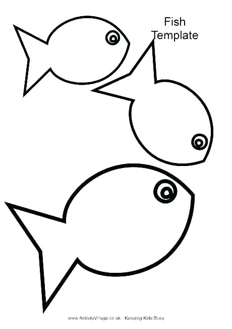 460x650 Fish Printout Fish Starfish Shape Print Out