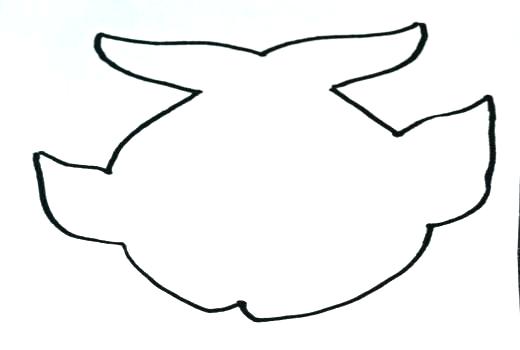 520x350 Fish Templates Free Premium Shape Template Large Download Card